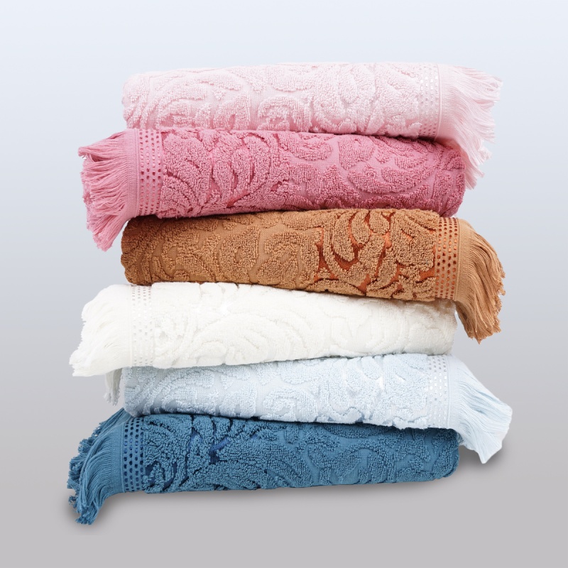 Полотенце махровое "Камелия" (Темно-зеленый)