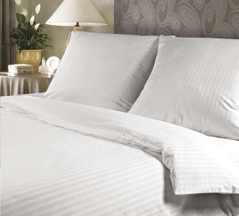 Пододеяльник Verossa Stripe (Белый)